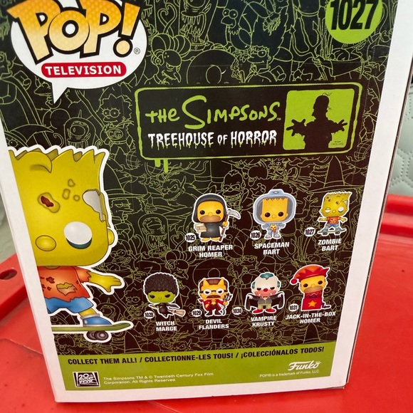 Funko The Simpsons Treehouse of Horror Spaceman Bart Figure - Picture 2 of 5